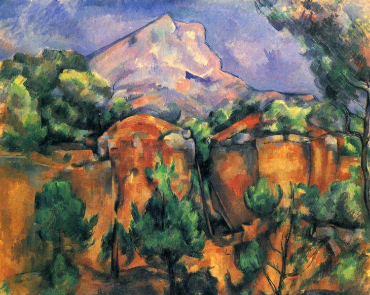 Paul Cezanne Montagne Sainte Victoire